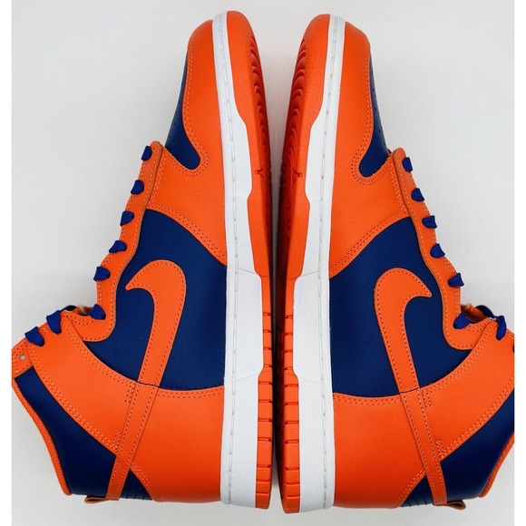 NEW Nike Dunk High Retro Blue Orange Knicks DD1399-800 Men's Size Multi - Picture 6 of 6